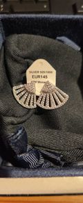 APM Monaco Flamenco Ear Jacket Sterling Silver Earring
