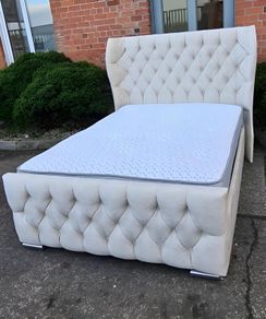 Dubai Wingback Frame Beds With Mattress