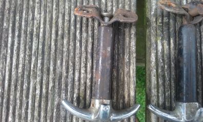 Chrome Bonnet Pulls