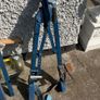Adjustable Bumper Mount A-Frame Tow Bar w/Chains Image 2