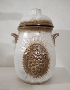 Vintage West Germany Rumtopf Jar