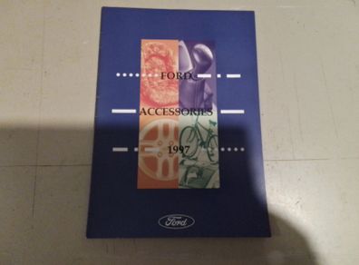Ford Car Accessories Brochure 1997.