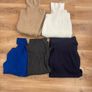 5 x women's polo neck jumpers Image 2