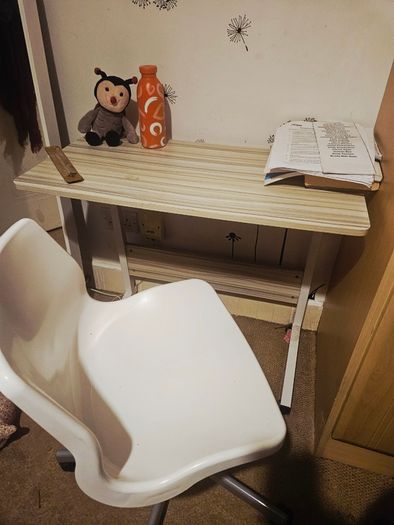 Table and chair
