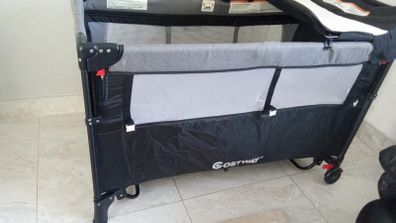 baby travel cot and 4 in 1 stroller