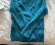 Wool/angora jumper