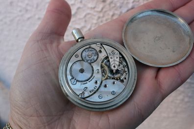 Rolex Military Issue Pocket Watch for Parts or Repair