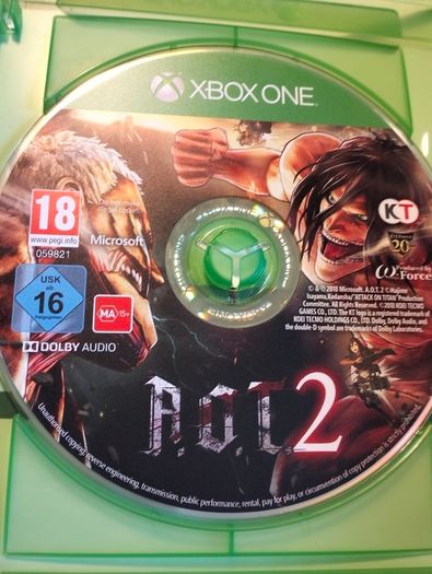 A.O.T.2 Attack on Titan 2 Xbox one series