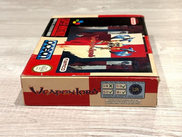 SNES Weapon Lord - Boxed