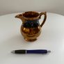 Antique Victorian Staffordshire Copper Lustreware Collection. 5 Pieces Image 9