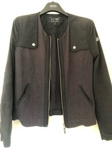 Armani Jeans short summer jacket in navy