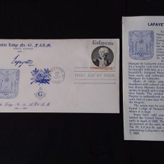 U.S.A. Stamps : Masonic First Day of Issue Cover 1977