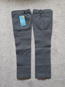 2 pack boys school trousers