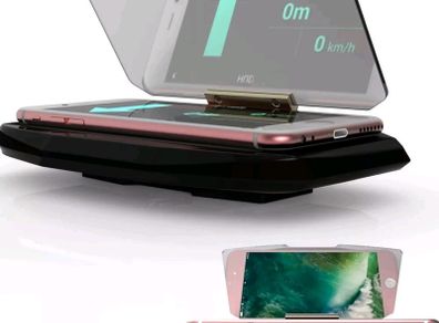 Car GPS HUD Navigation Head Up Display Projector Smart Phone Holder Stand Mount