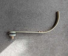 Wooden cot mobile holder