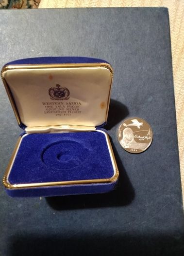 Coins Western   Samoa  Proof Silver Coin