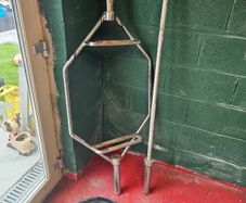 Trap bar and barbel set (140kg of bumper plates)