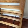 Single slatted wooden bed Image 3