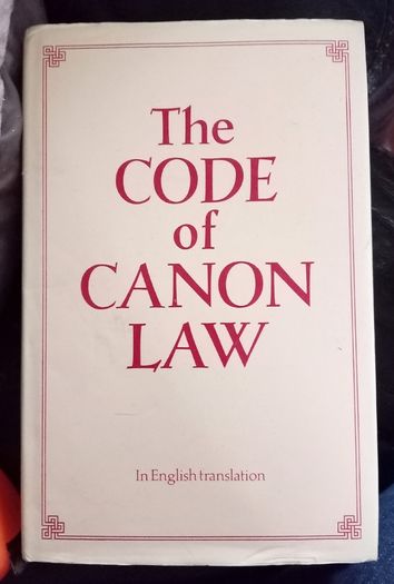 Code Of Canon Law Book