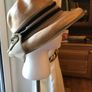 Vintage Gold Hat with beige/brown bands Image 5