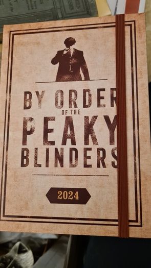 By Order Of The Peaky Blinders 2024. Beautiful 2024  Diary Unused And In Mint Condition. Hardback In Very Good Condition.