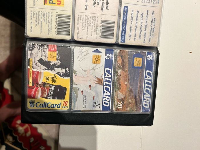 callcards start at 1 euro each most are 2 euro each