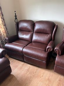 3 Piece Leather Suite