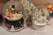 Christmas snow globe