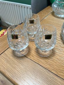 Cavan Crystal Brandy Glasses