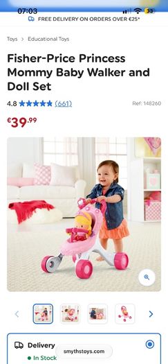 Doll and buggy walker