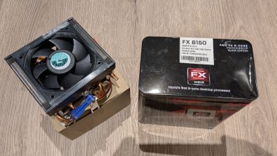 Original AMD FX Cooler Heatsink Fan for FX 8100 - FX 8120 - FX 8150
