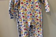 2 Jojo Maman Bebe Elephant print babygrows 12-18 months