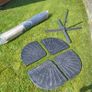Garden Umbrella used once Image 3