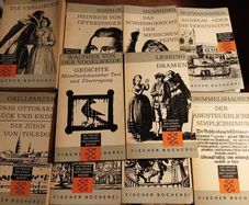 1960s 10 Classic Works of Literature in German Language. German Books. Vintage.