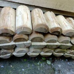 Logroll Edging Unused and Used