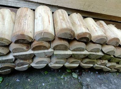 Logroll Edging Unused and Used