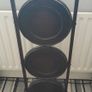 CAKE STAND - Antique - Mahogany Image 4