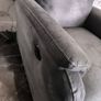 Recliner Armchair ABILDSKOV electric grey faux leather Image 7