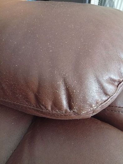 Brown single recliner sofa/chair