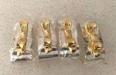 Silver Plated Napkin Rings NEW