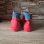 Red Palladium high-top shoes, size 6 Image 7