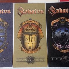 Sabaton Legends Tour Confetti Leaflets / Papers / Cards