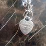 silver heart Image 2