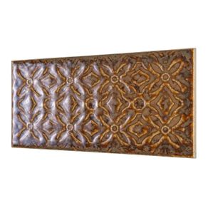 Metro Zurbaran Textured Cobre Gloss Tile 22x11cm (price is per sqm)