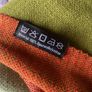 Beautiful throw/blanket green red orange Image 4