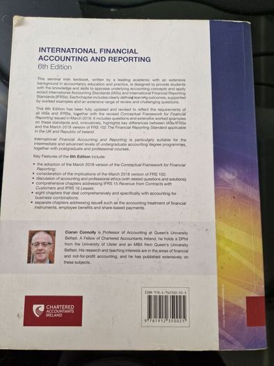 International financial accounting and reporting