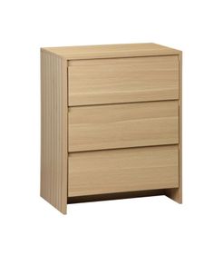 3 drawer oak cabinet