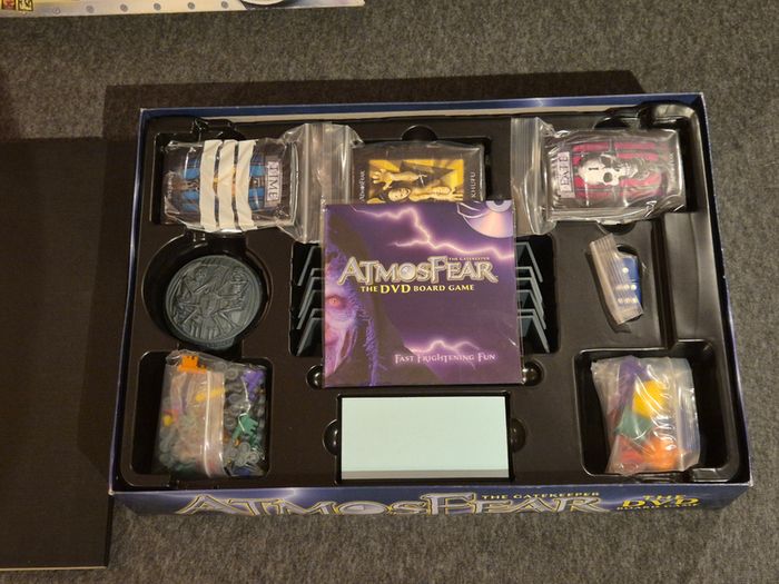 Atmosfear The Gatekeeper DVD Board Game (Complete) - FREE SHIPPING