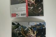 Nintendo Switch Monster Hunter Rise game and Steelbook