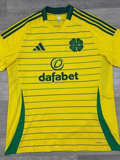 Authentic Adidas Celtic Glasgow 2024 Away Jersey Shirt Mens XL